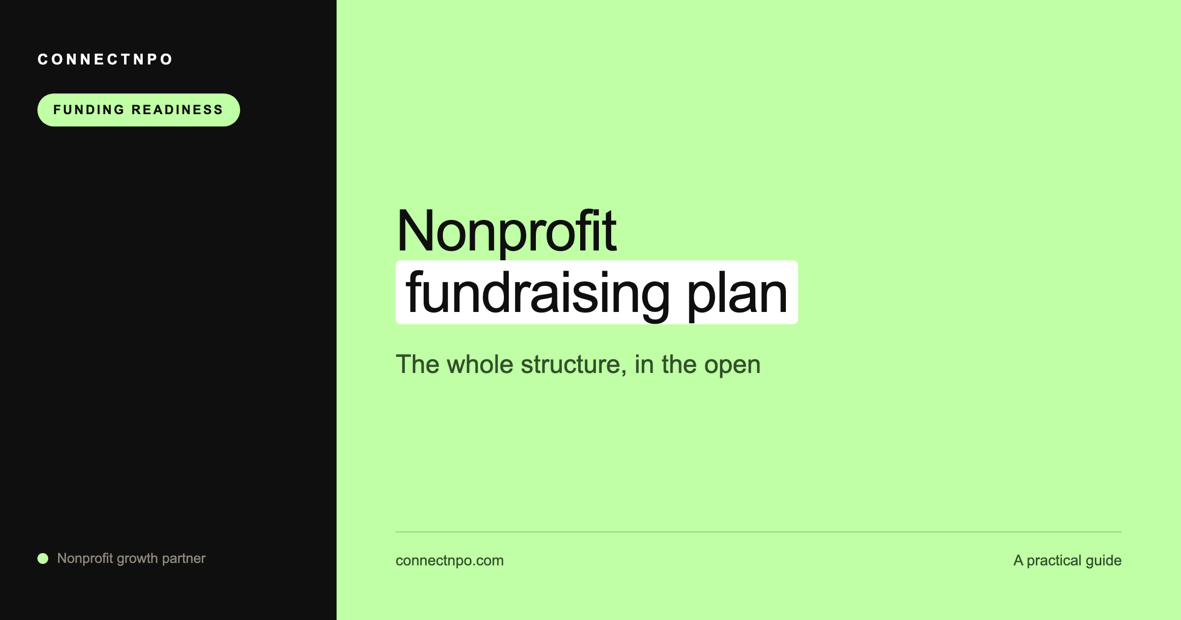 Nonprofit Fundraising Plan: All 7 Sections, No Download